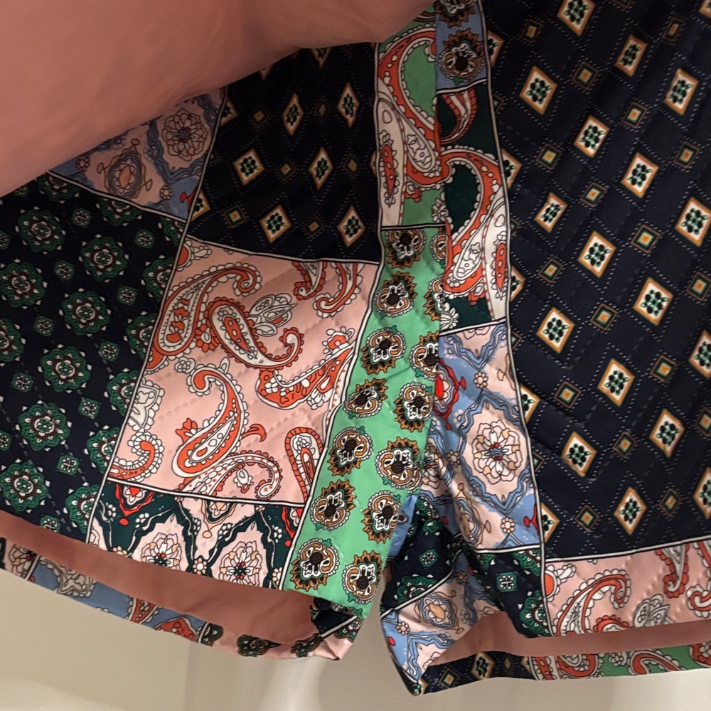 Colorful Patchwork Skort - image 3